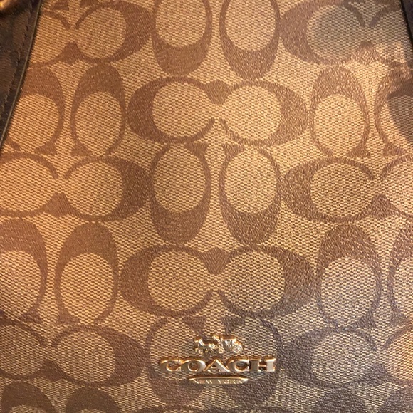 Coach ❤️ Signature purse, multicolor. - Picture 7 of 9